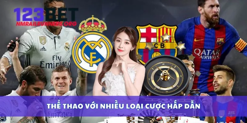 Thể thao với nhiều loại cược hấp dẫn